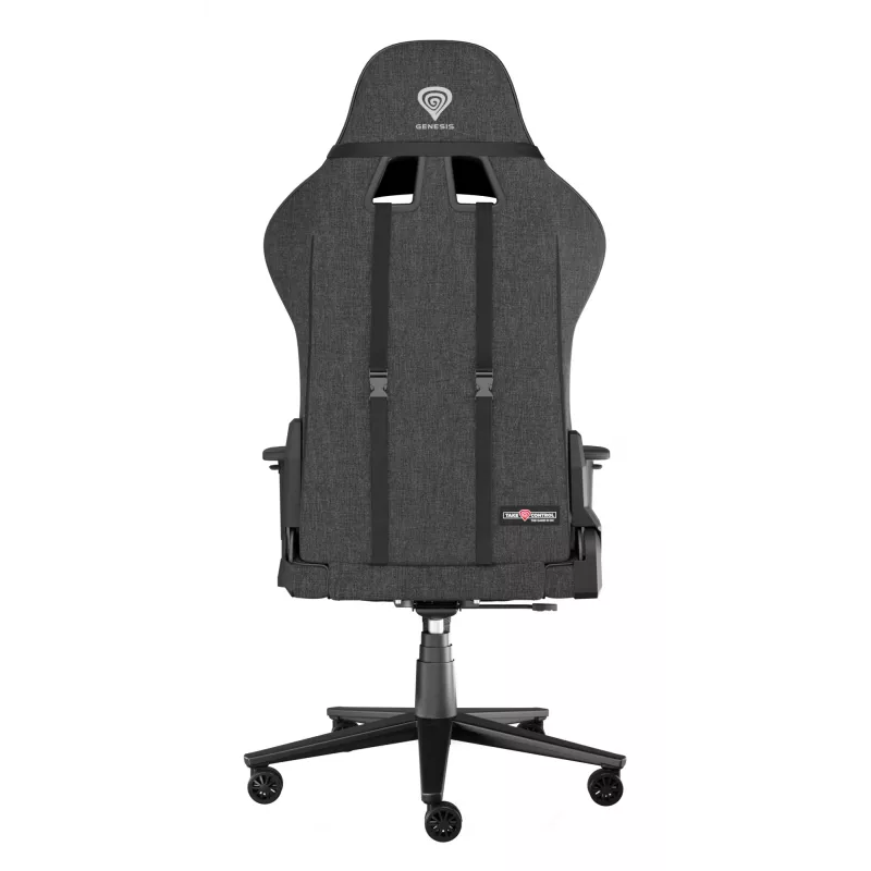 Fotel gamingowy GENESIS Nitro 550 G2 Wyściełane siedzisko Czarny, Szary