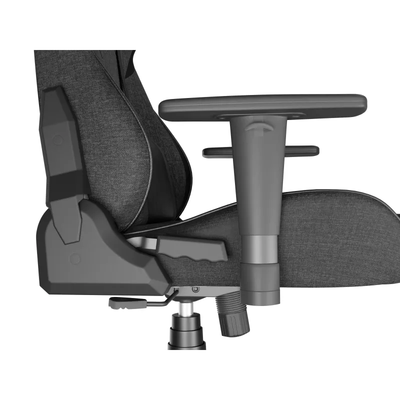 Fotel gamingowy GENESIS Nitro 550 G2 Wyściełane siedzisko Czarny, Szary