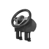 GENESIS Seaborg 400 Czarny, srebrny USB Kierownica + pedały Nintendo Switch, PC, PlayStation 4, Playstation 3, Xbox 360, Xbox One, Xbox One S, Xbox One X