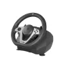 GENESIS Seaborg 400 Czarny, srebrny USB Kierownica + pedały Nintendo Switch, PC, PlayStation 4, Playstation 3, Xbox 360, Xbox One, Xbox One S, Xbox One X