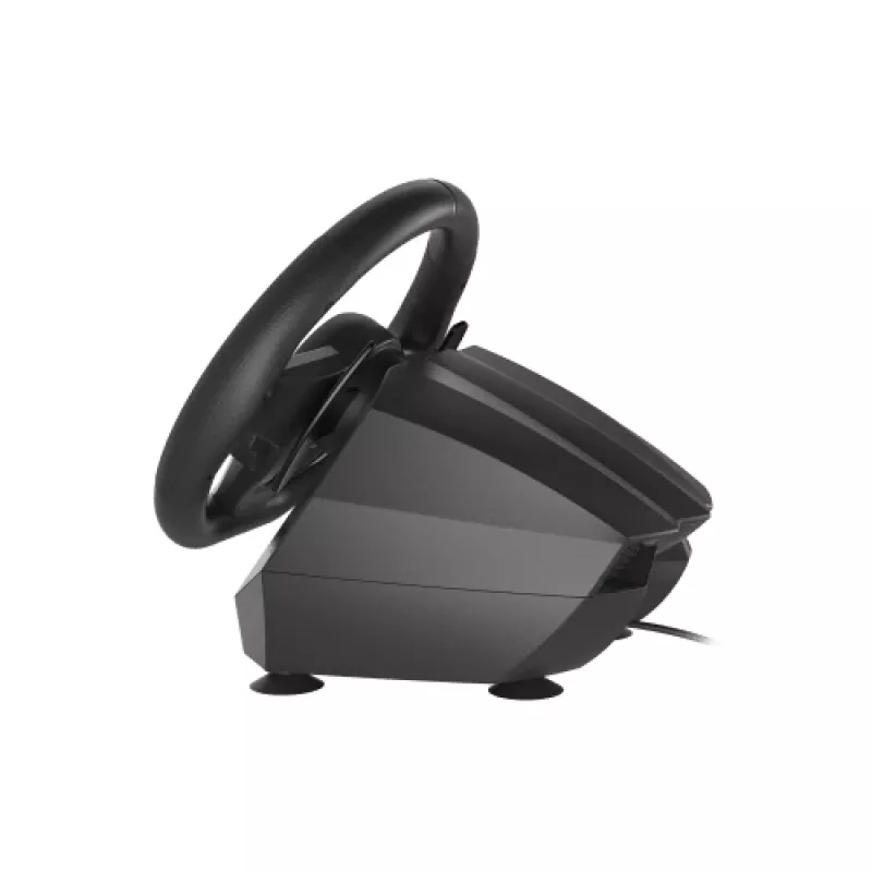 GENESIS Seaborg 400 Czarny, srebrny USB Kierownica + pedały Nintendo Switch, PC, PlayStation 4, Playstation 3, Xbox 360, Xbox One, Xbox One S, Xbox One X
