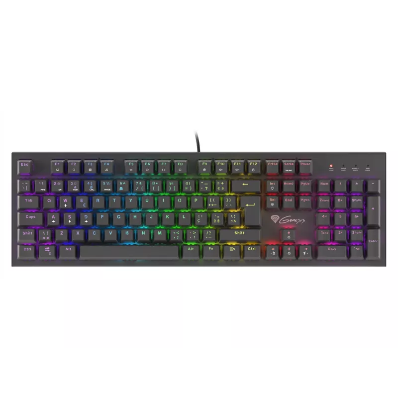 GENESIS THOR 300 klawiatura Gaming USB QWERTY Portugalska Czarna