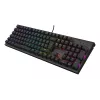 Genesis Thor 303 Klawiatura Gamingowa USB QWERTZ Niemiecka Czarna Mechaniczna RGB