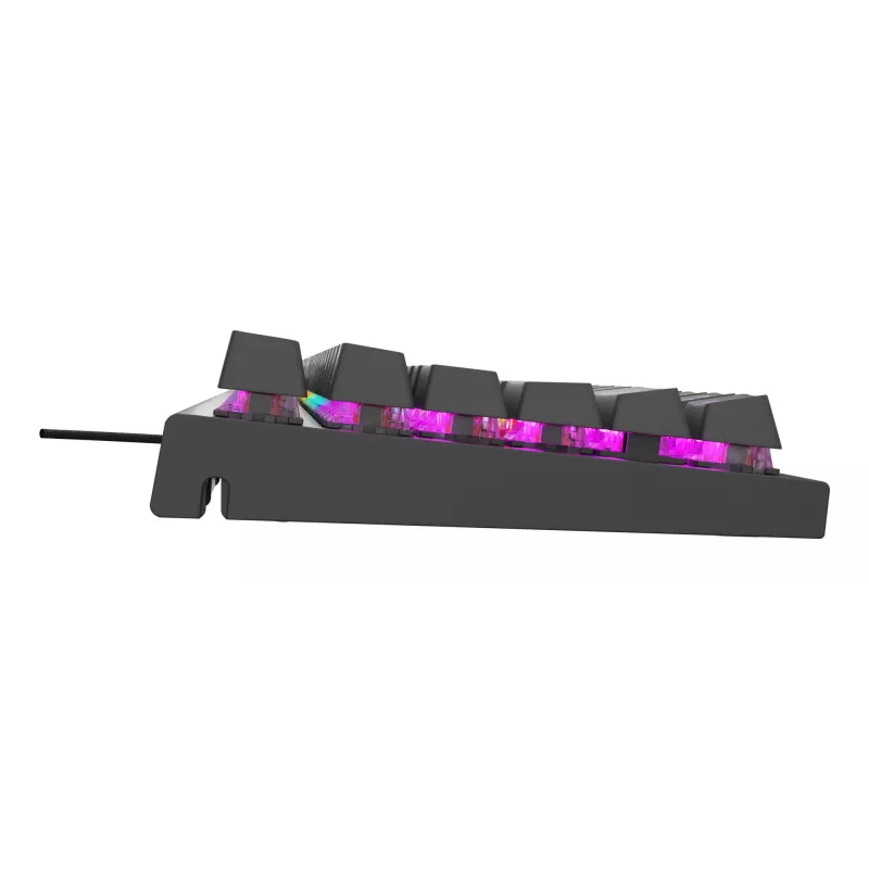 Genesis Thor 303 Klawiatura Gamingowa USB QWERTZ Niemiecka Czarna Mechaniczna RGB