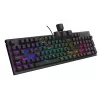 Genesis Thor 303 Klawiatura Gamingowa USB QWERTZ Niemiecka Czarna Mechaniczna RGB