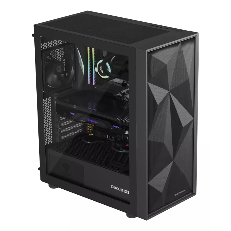 GENESIS Diaxid 605F Midi Tower Czarny