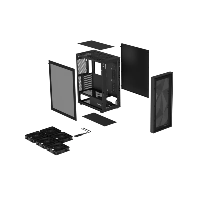 GENESIS Diaxid 605F Midi Tower Czarny