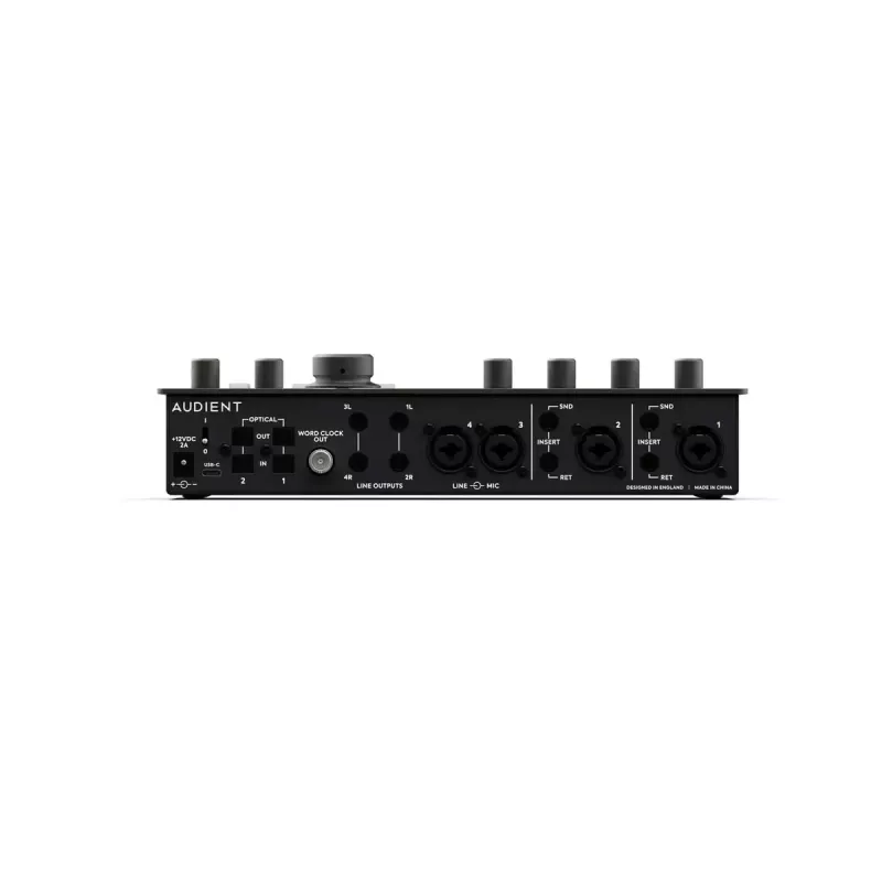 Interfejs audio Audient iD44 MKII — USB, 20 wejść, 24 wyjścia