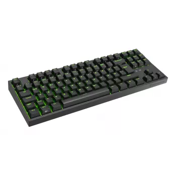 Klawiatura GENESIS Thor 404 TKL Gaming USB QWERTZ Niemiecka Czarna