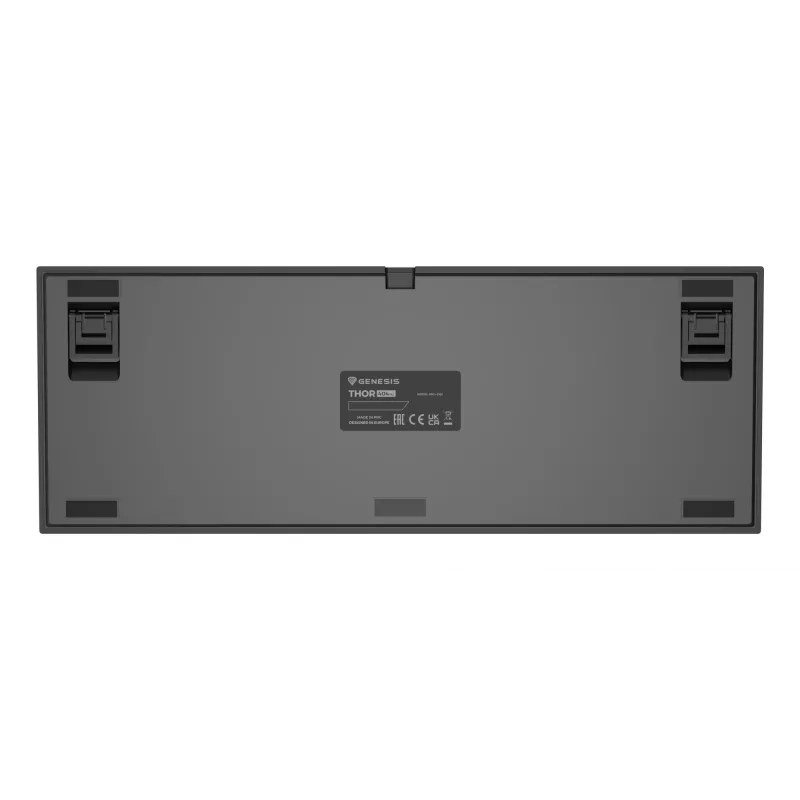 Klawiatura GENESIS Thor 404 TKL Gaming USB QWERTZ Niemiecka Czarna