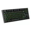 Klawiatura GENESIS Thor 404 TKL Gaming USB QWERTZ Niemiecka Czarna