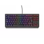 Klawiatura GENESIS Thor 230 TKL Gaming USB QWERTY Hiszpańska Czarna