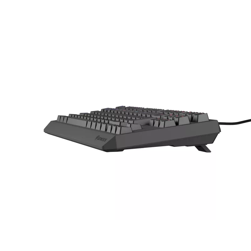 Klawiatura GENESIS Thor 230 TKL Gaming USB QWERTY Hiszpańska Czarna