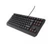 Klawiatura GENESIS Thor 230 TKL Gaming USB QWERTY Hiszpańska Czarna