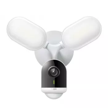 TP-Link Smart Floodlight Camera, kamera IP, zewnętrzna, przewodowa i bezprzewodowa, 2800 lm, 5000 K, ścienna