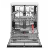 Zmywarka do zabudowy AMICA DIM62E7qH — 14 kompletów, 60 cm, wyświetlacz dotykowy LED, 7 programów, Biały