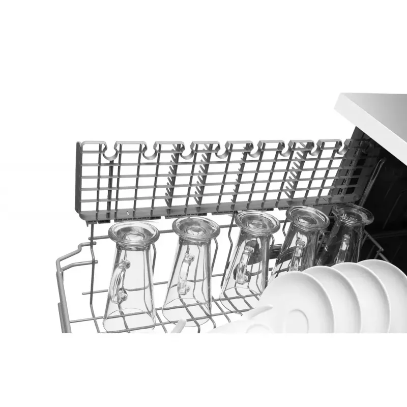 Zmywarka do zabudowy AMICA DIM62E7qH — 14 kompletów, 60 cm, wyświetlacz dotykowy LED, 7 programów, Biały
