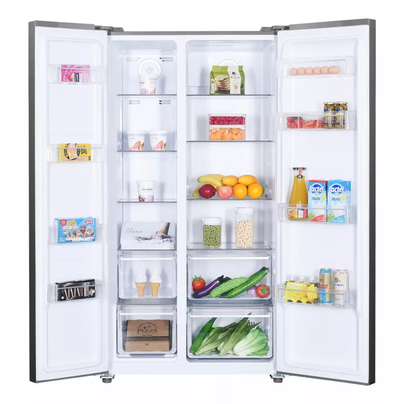 Beko GNO5322XPN lodówka side-by-side Wolnostojąca 532 L Stal nierdzewna