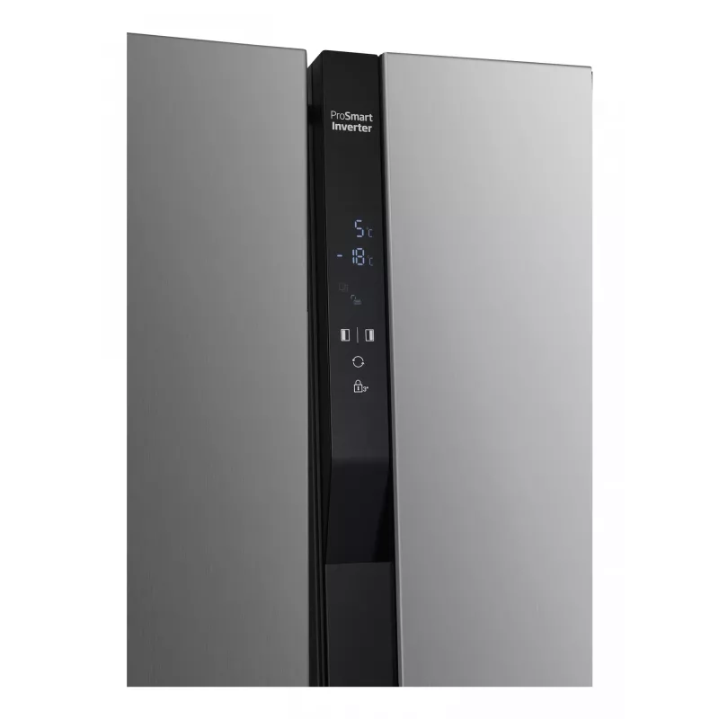 Beko GNO5322XPN lodówka side-by-side Wolnostojąca 532 L Stal nierdzewna