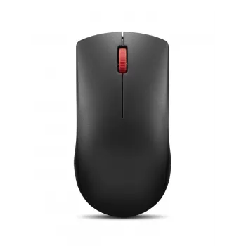 Mysz bezprzewodowa Lenovo 150 GY51L52638 — symetryczna, optyczna 1000 DPI, nano odbiornik USB 2,4 GHz, czarna, bateria AA