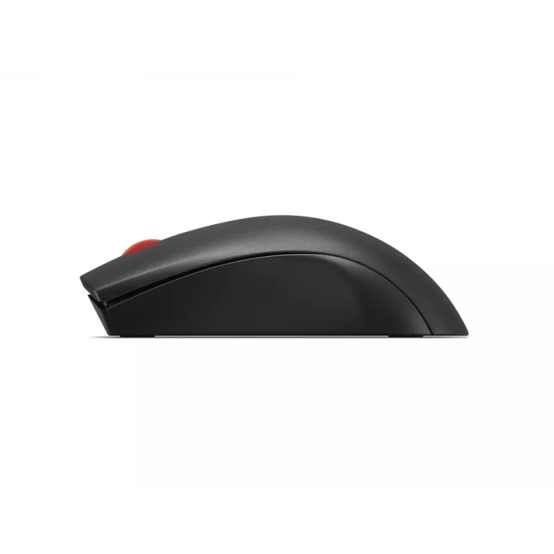 Mysz bezprzewodowa Lenovo 150 GY51L52638 — symetryczna, optyczna 1000 DPI, nano odbiornik USB 2,4 GHz, czarna, bateria AA