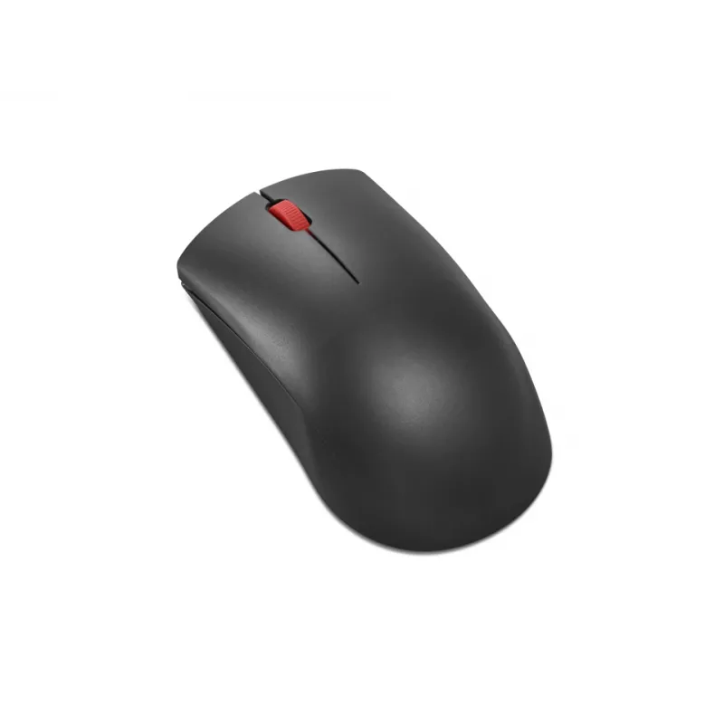 Mysz bezprzewodowa Lenovo 150 GY51L52638 — symetryczna, optyczna 1000 DPI, nano odbiornik USB 2,4 GHz, czarna, bateria AA