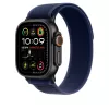 APPLE 49mm Niebieska pętla Trail - S/M - Tytanowe wykończenie w kolorze czarnym