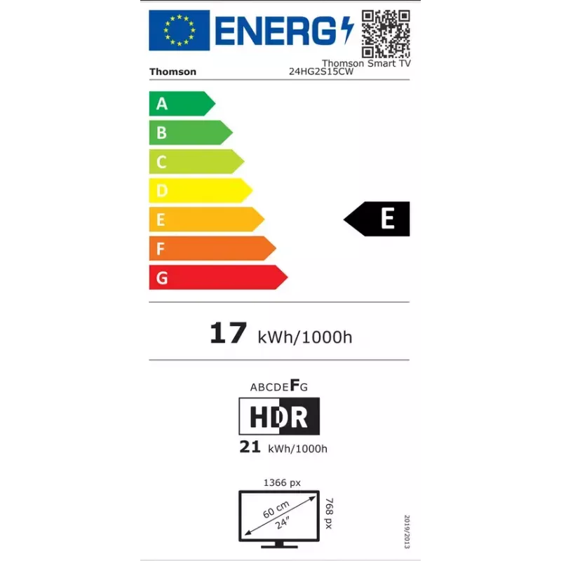 Telewizor Thomson 24HG2S15CW 24 cale HD LED 1366x768