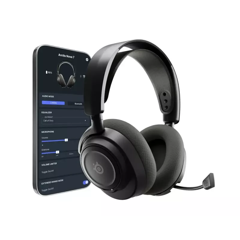 Headset Steelseries Arctis Nova 7 Wireless Gen 2 Gaming Bluetooth Czarny
