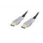 Kabel LANBERG HDMI - M/m v2.0 Kabel optyczny 50 m czarny Aoc