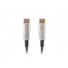 Kabel LANBERG HDMI - M/m v2.0 Kabel optyczny 50 m czarny Aoc