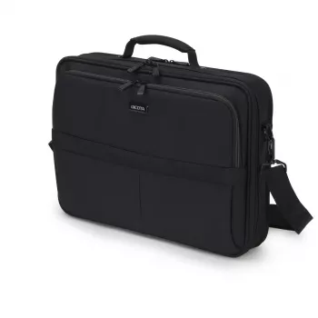 DICOTA Multi Plus Scale - etui na notebook 14-15.6in - czarny / 600d z recyklingowanego PET