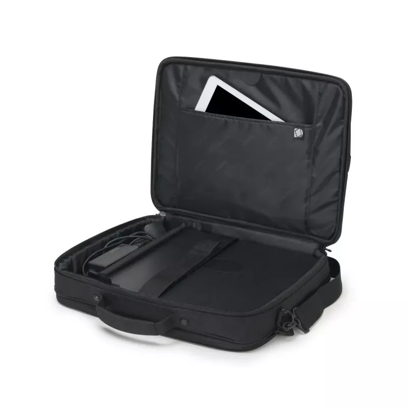 DICOTA Multi Plus Scale - etui na notebook 14-15.6in - czarny / 600d z recyklingowanego PET