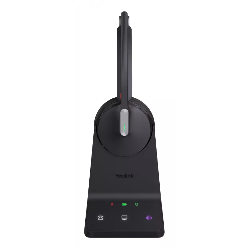 Yealink WH64 Mono UC Headset, Wireless, 20 - 20000 Hz, Office/Call center, 92 g, Headset, Czarny