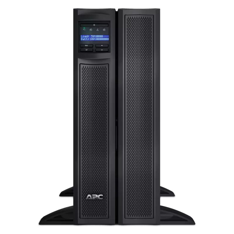 APC Smart-UPS X SMX2200HV - 2200VA, 8x C13 + 2x C19 gniazdo, USB, rozszerzalny czas podtrzymania, krótka głębokość