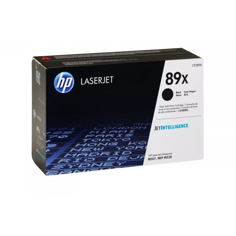 HP 89X High Yield Czarny Oryginalny LaserJet kaseta z tonerem, 10000 stron, Czarny, 1 szt.