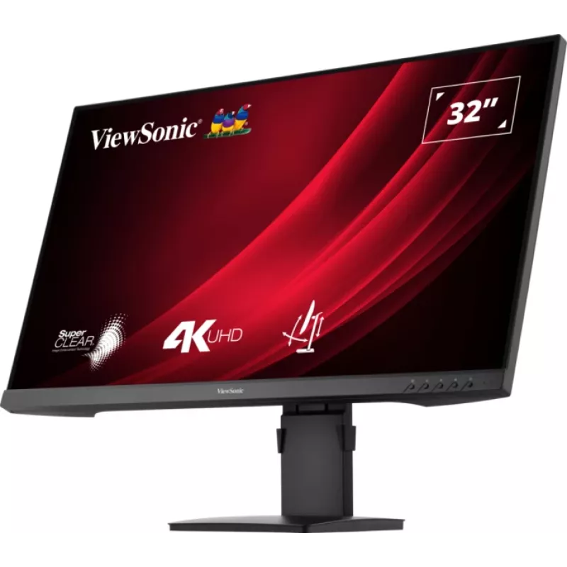 Monitor komputerowy ViewSonic VG3208-4K 81,3 cm (32 cale) 3840 x 2160 pikseli 4K Ultra HD LED Czarny