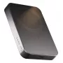 ZENS Powerbank cienki Qi2 Al 10000mAh Czarny