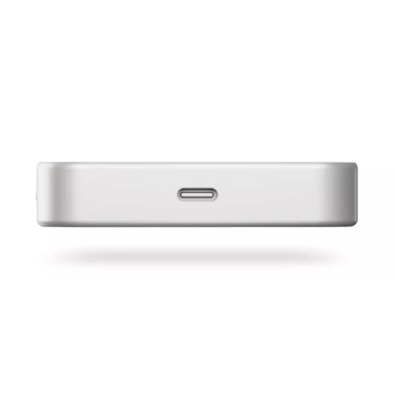 ZENS Powerbank cienki Qi2 Al 10000mah biały