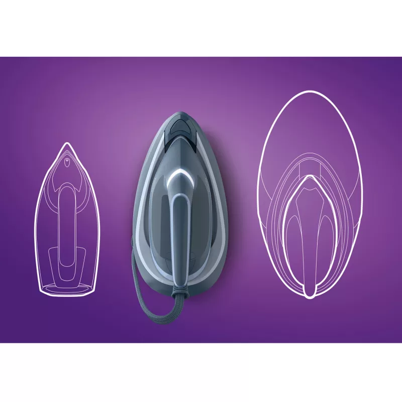 Stacja parowa Philips serii 6000 PSG6042/20 2400 W 1,8 l SteamGlide Advanced niebieska