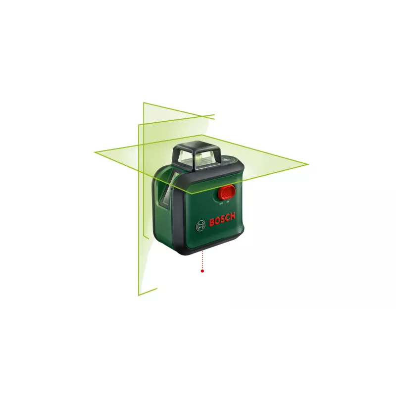 Bosch 0 603 663 B07 poziomica liniowa/punktowa 24 m 630 - 650 nm (< 10 mW)
