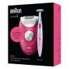 Epilator Braun Silk-épil 3 SE3-202, 20 pęset, zasilany sieciowo, Berry