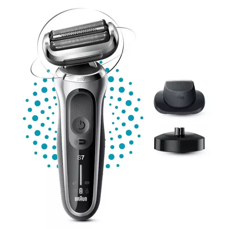 Golarka foliowa Braun Series 7 71-S4200cs Czarna AutoSense Bateria