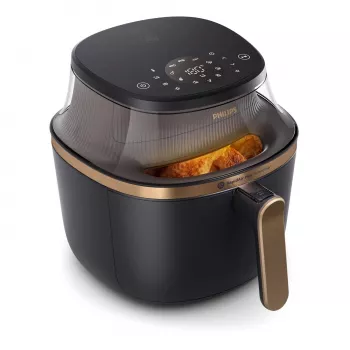 Frytownica Philips 3000 series NA322/00 Pojedyncza 4,2 l Wolnostojąca 1400 W Frytownica na gorące powietrze Miedziany, Czarny