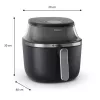 Frytownica Philips 3000 series NA322/00 Pojedyncza 4,2 l Wolnostojąca 1400 W Frytownica na gorące powietrze Miedziany, Czarny