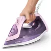 Żelazko Philips serii 3000 DST3020/30, żelazko parowe, ceramiczna stopa, 2200 W, różowe, fioletowe