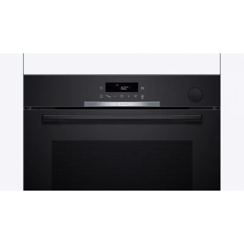 Piekarnik elektryczny do zabudowy Bosch Serie 4 HRG312BB4, 71 L, 3600 W, czarny, sterowanie dotykowe, A+
