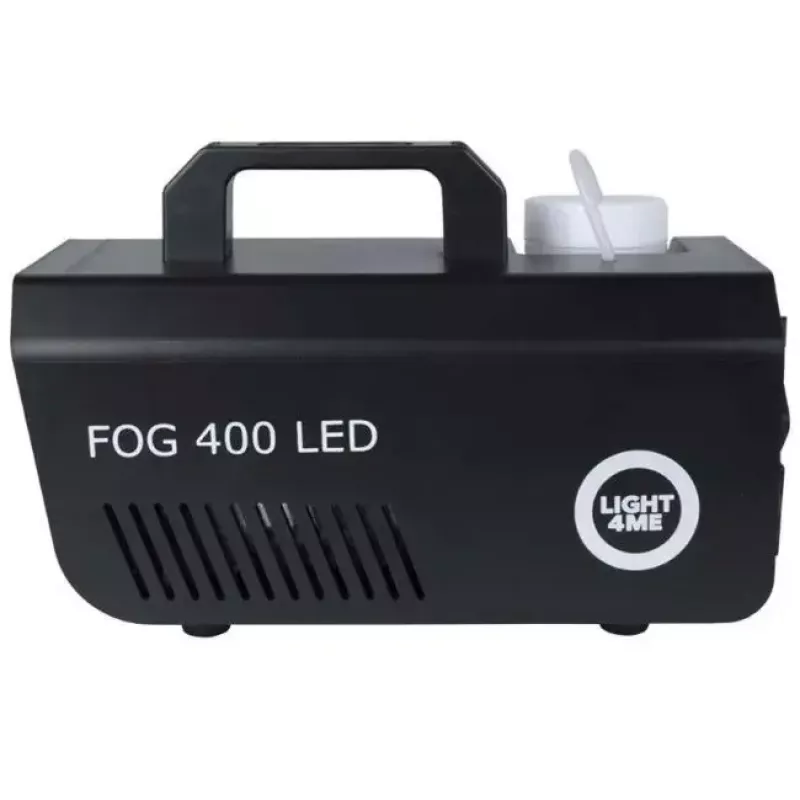 Wytwornica dymu Light4Me GIG SET 1 400W LED — generator dymu z oświetleniem LED 400 W, IP20, zestaw zawiera generator dymu i mgły