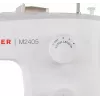 Półautomatyczna maszyna do szycia SINGER M2405 — mechaniczna, 11 programów, 8 wzorów ściegów, 70W, biała