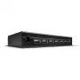 Lindy 7 Port USB 2.0 Metal Hub, USB 2.0 Type-B, USB 2.0, 480 Mbit/s, czarny, metal, 1.8 m